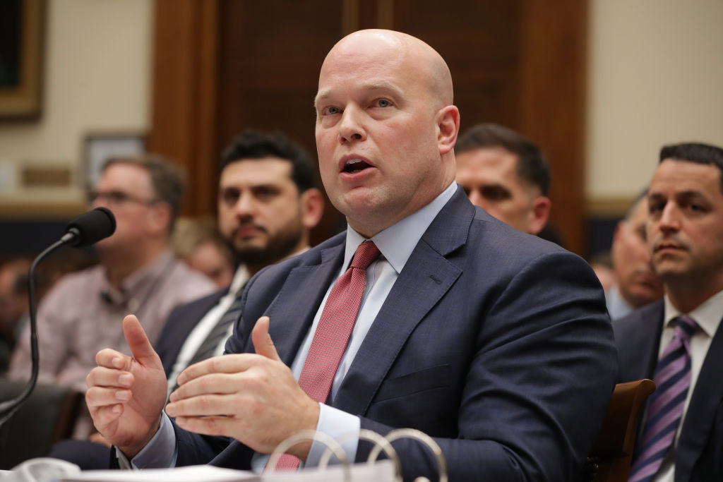 Mueller Laid ‘Obstruction of Justice Trap’ for Trump, Says Former Acting AG Whitaker