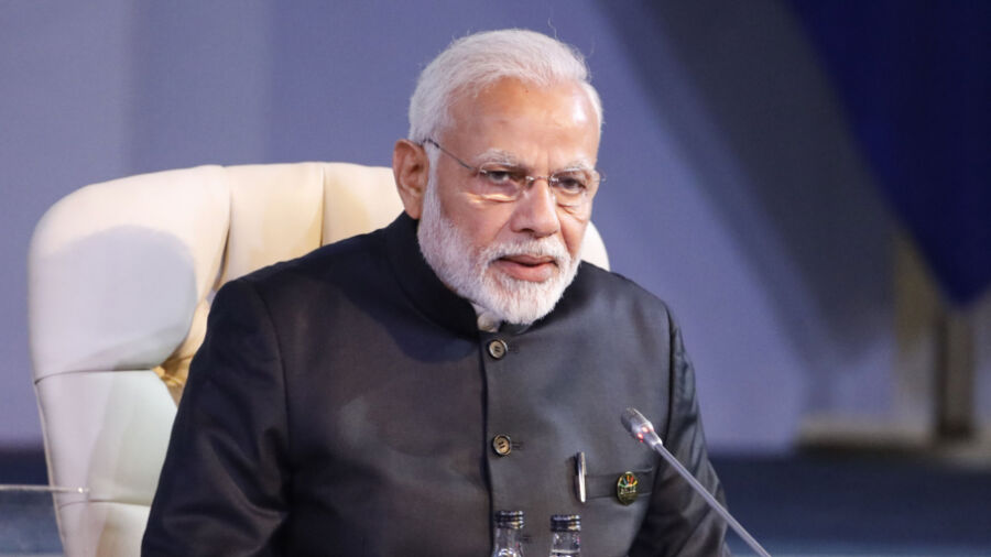 European Union Head Meets With India's Modi