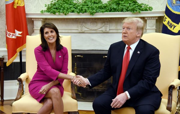 Trump Says He’s Glad Haley’s Running Against Him in 2024