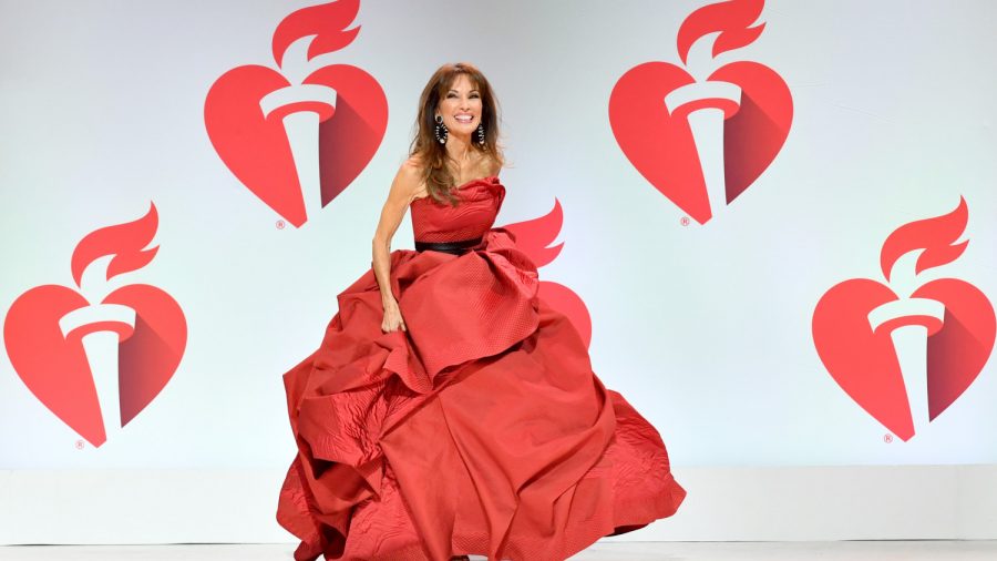 Susan Lucci Falls Down on American Heart Association Runway, Recovers With Grace