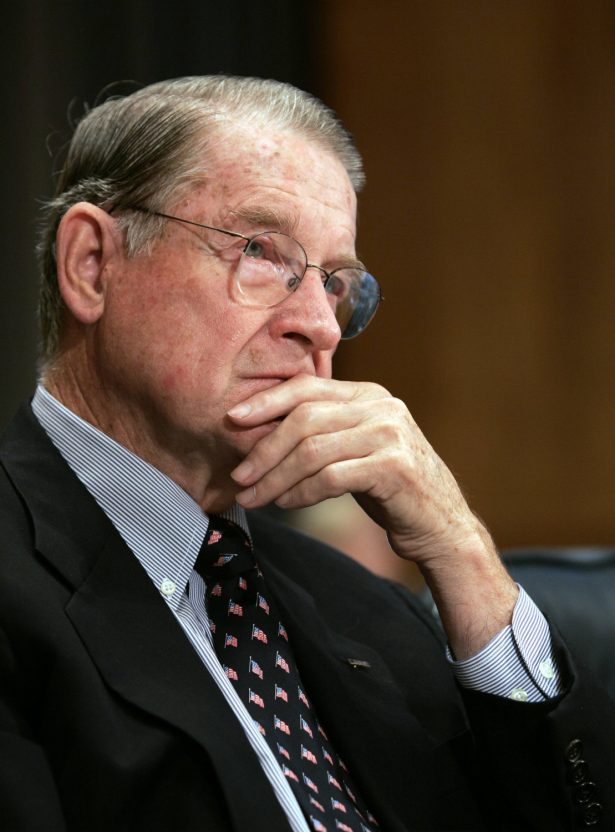 ormer FBI Director William Webster on Capitol Hill in Washington, D.C. on Aug. 20, 2004. (Brendan Smialowski/Getty Images)