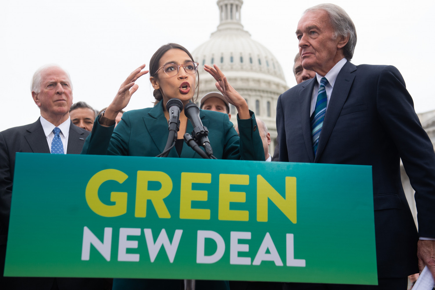 Democratic Rep. Alexandria Ocasio-Cortez Tackles Cauliflower in Green New Deal