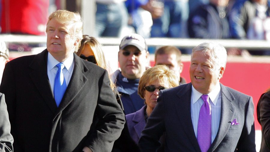 New England Patriots Owner Robert Kraft Praises President Trump