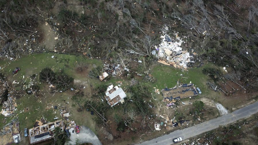 Alabama Tornado Blew Billboard 20 Miles Into Georgia