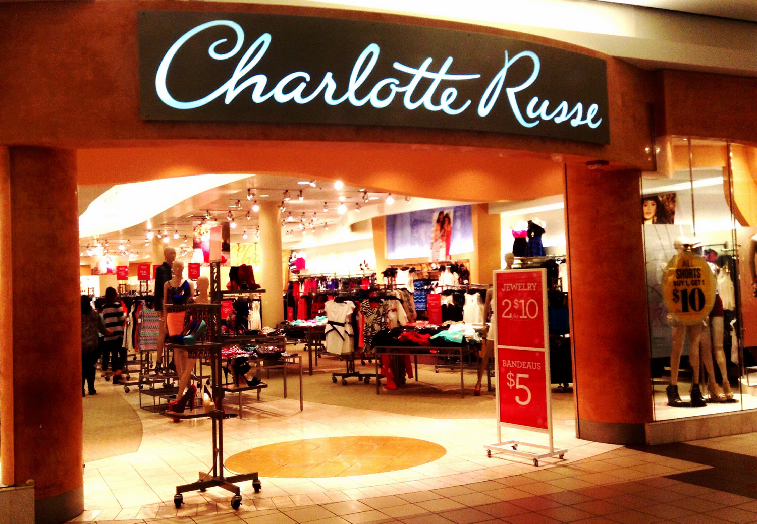 Charlotte Russe to Close All Remaining Stores and Go Out of Business