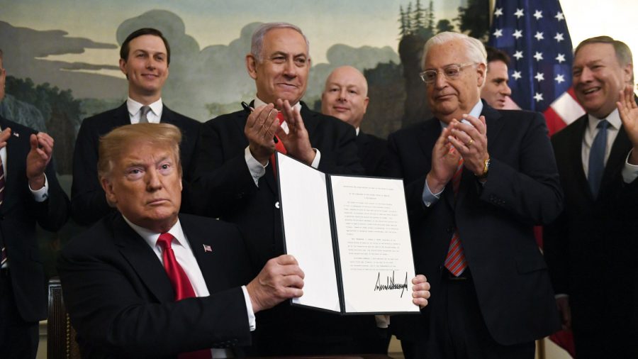 Trump Officially Recognizes Golan Heights as Part of Israel