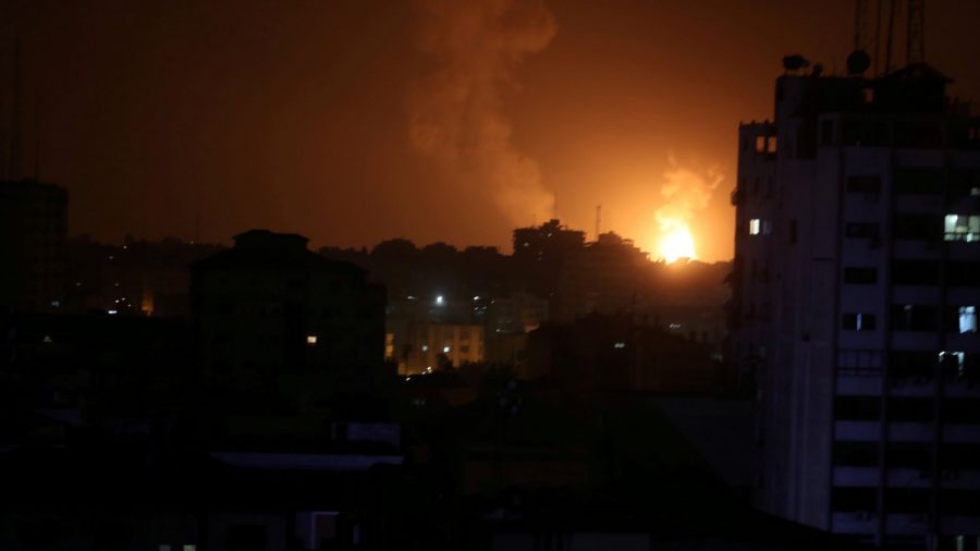 Israel Bombs Hamas Facilities in Gaza After Rockets Fired at Tel Aviv