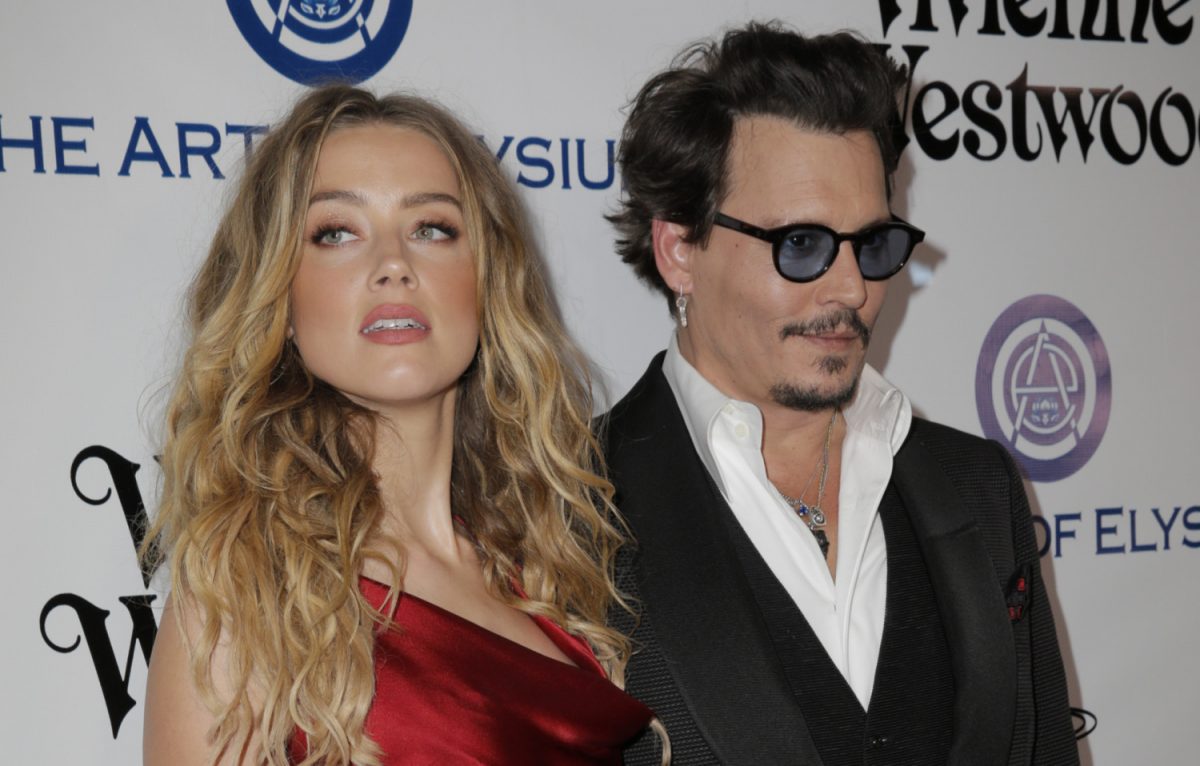 Actors Amber Heard and Johnny Depp attend The Art of Elysium 2016 HEAVEN Gala, Culver City, Calif., on Jan. 9, 2016. (Alison Buck/Getty Images)