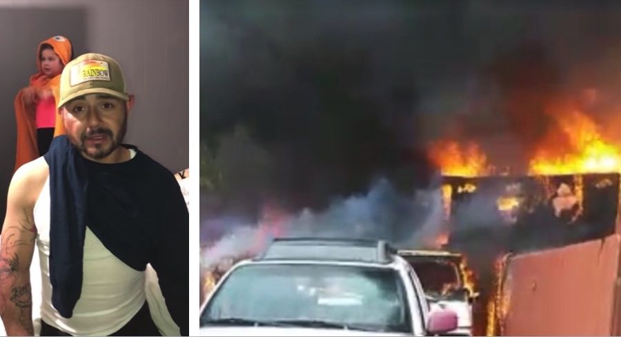 California Man Runs Into Burning House to Rescue Pit Bull