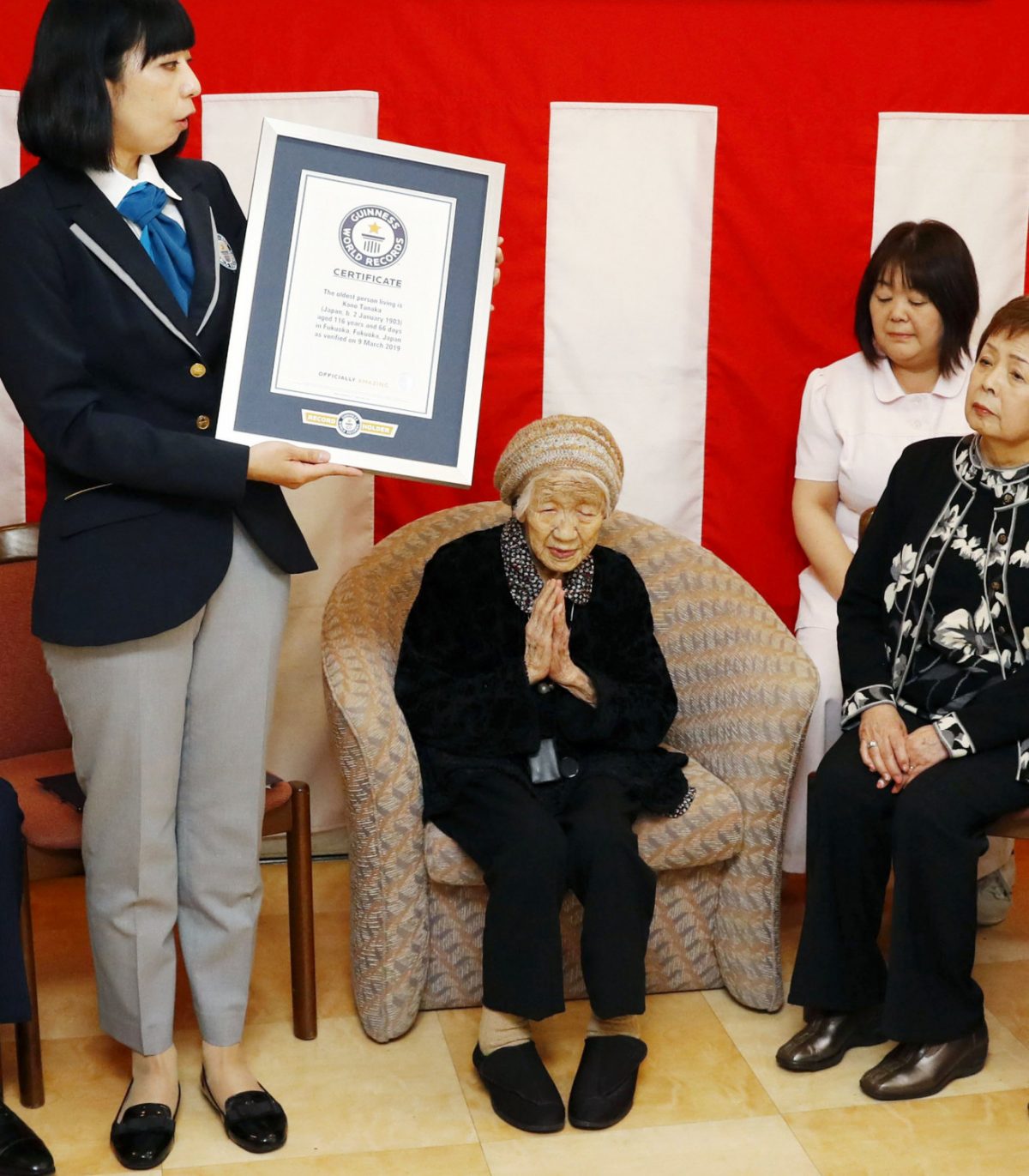 Kane Tanaka 116 year old 1