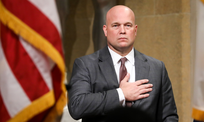 Former Acting Attorney General Whitaker Leaves Justice Department | NTD
