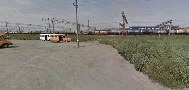 Nikiel railway station in Orsk, near where a 15-year-old girl was killed on March 24, 2019. (Screenshot/Google maps)