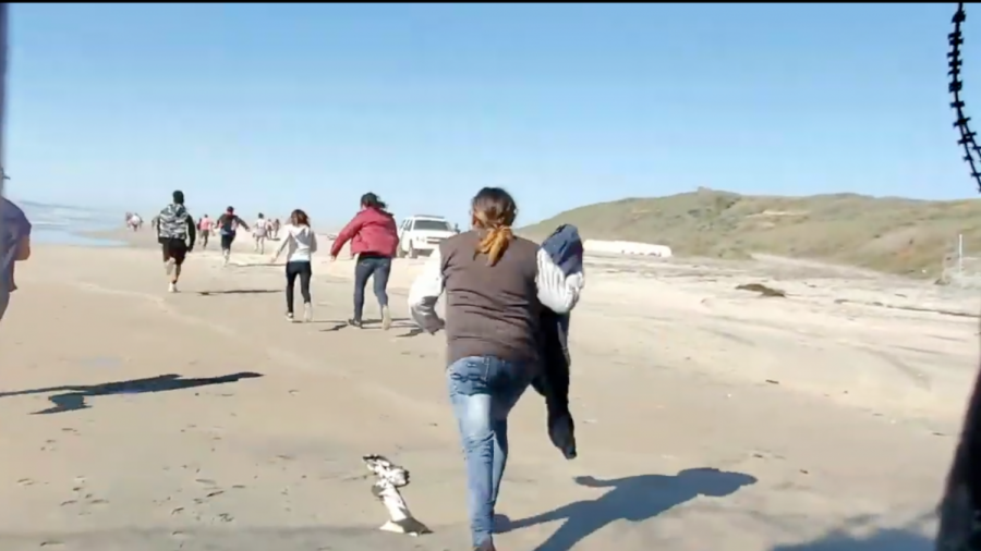 Dozens of Migrants Breach Border Wall in San Diego, Break Into US