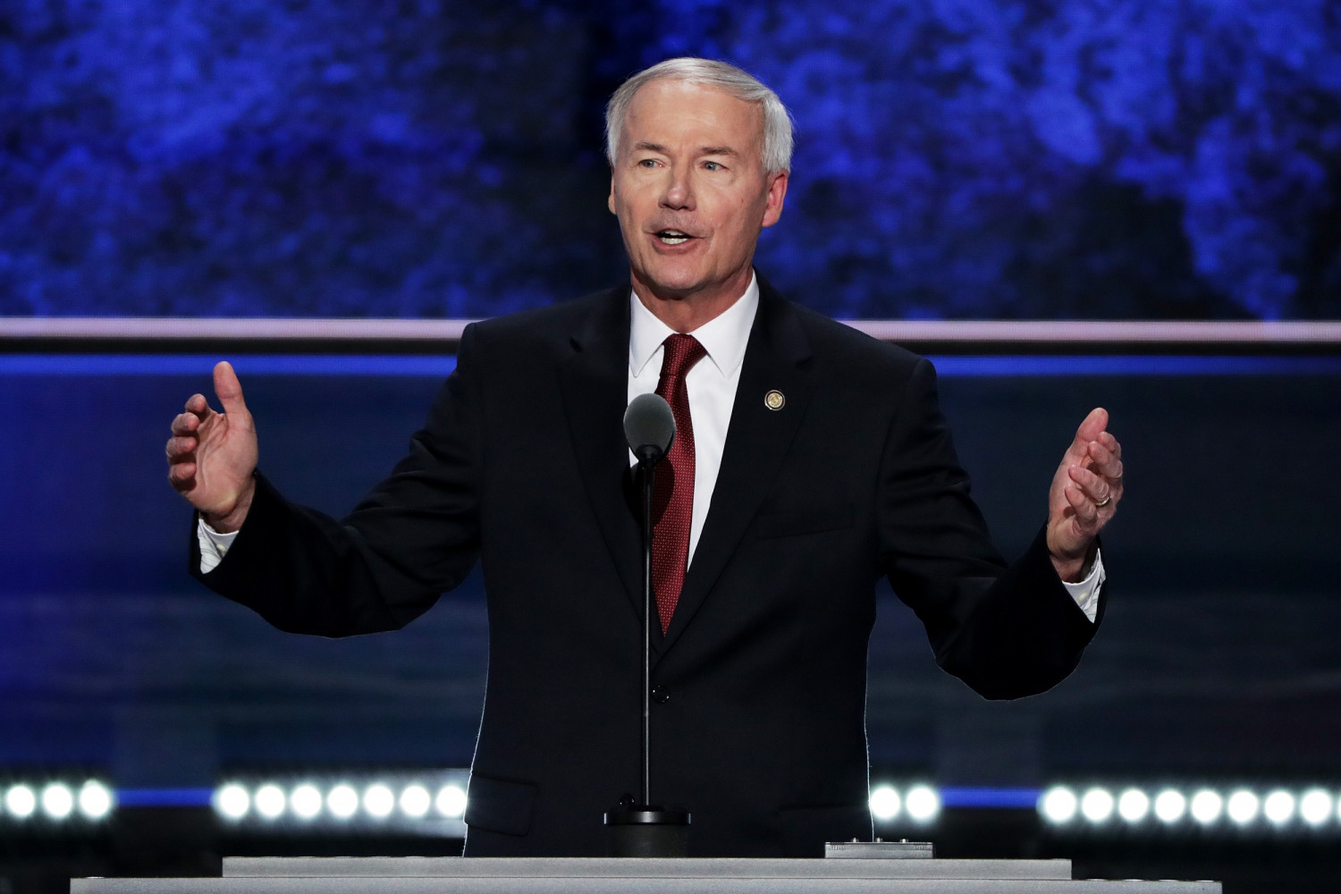 Arkansas Governor Says State’s Near-Total Abortion Ban Designed to Challenge Roe v. Wade
