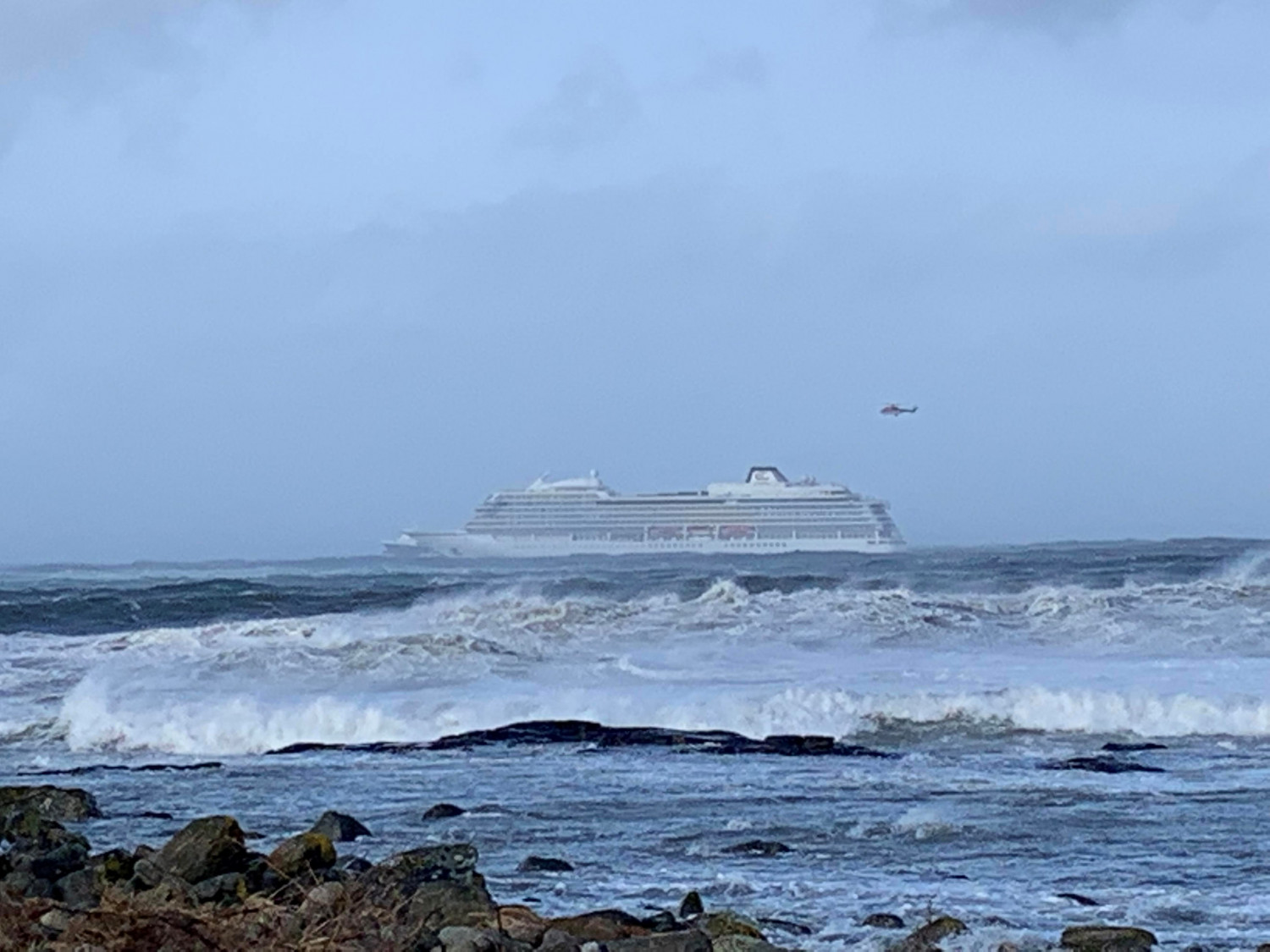 cruise ship in Norway