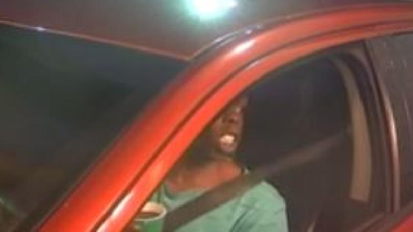 Police said the victim didn’t see the car’s license but stated it was a red Ford Focus. (Camden Police)