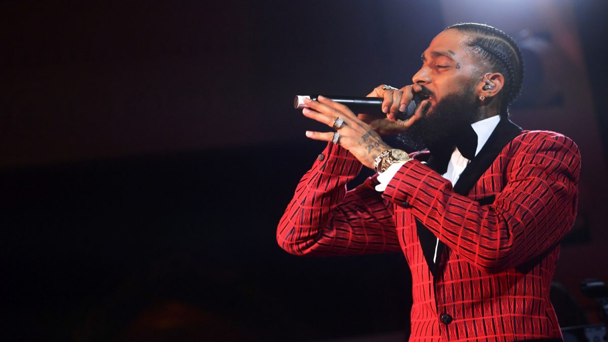 Nipsey Hussle. (Matt Winkelmeyer/Getty Images for Warner Music)