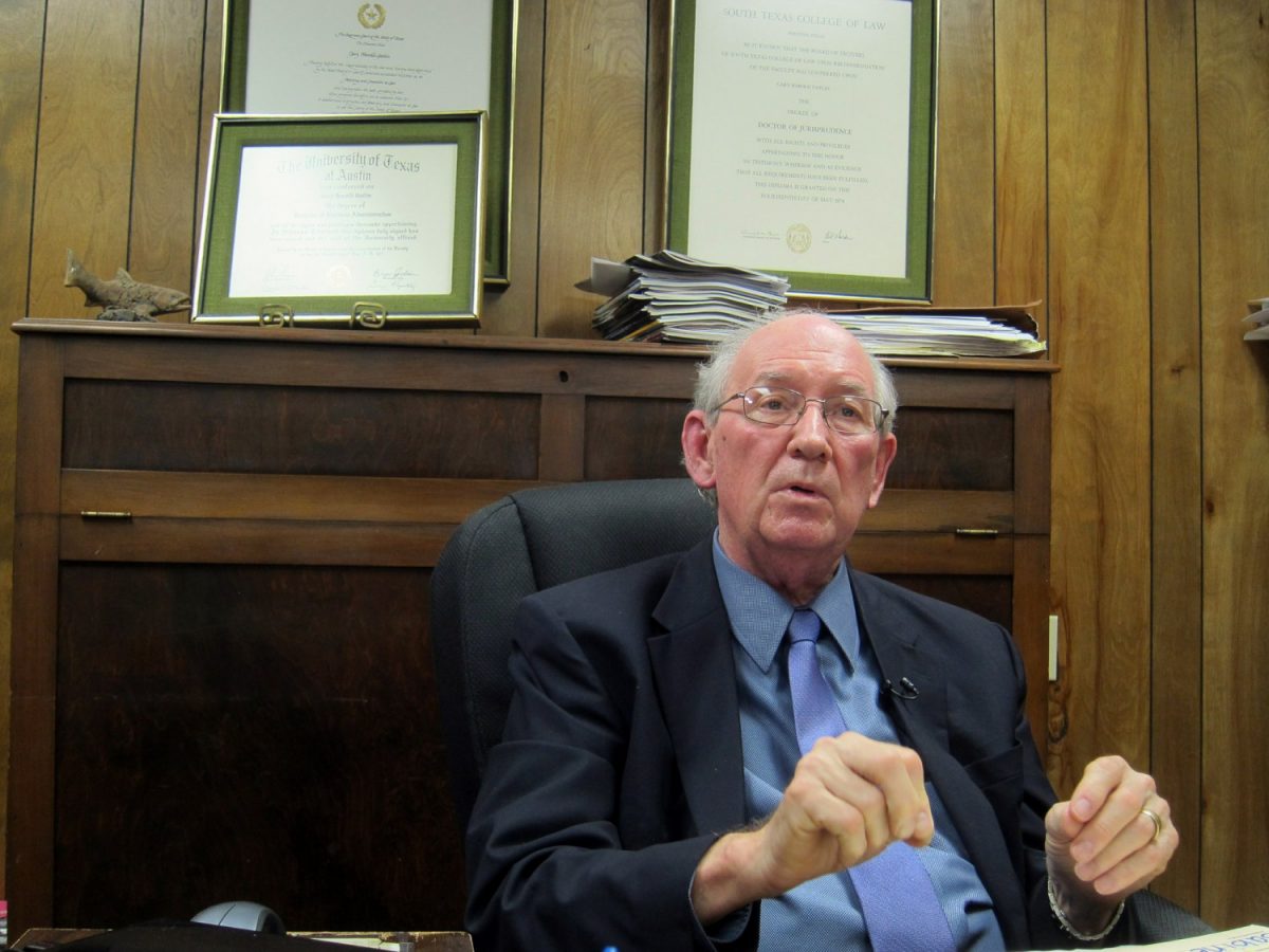 Gary Gatlin, the interim mayor of Jasper, Texas. Photo taken on April 12, 2019. (Juan Lozano/AP Photo)