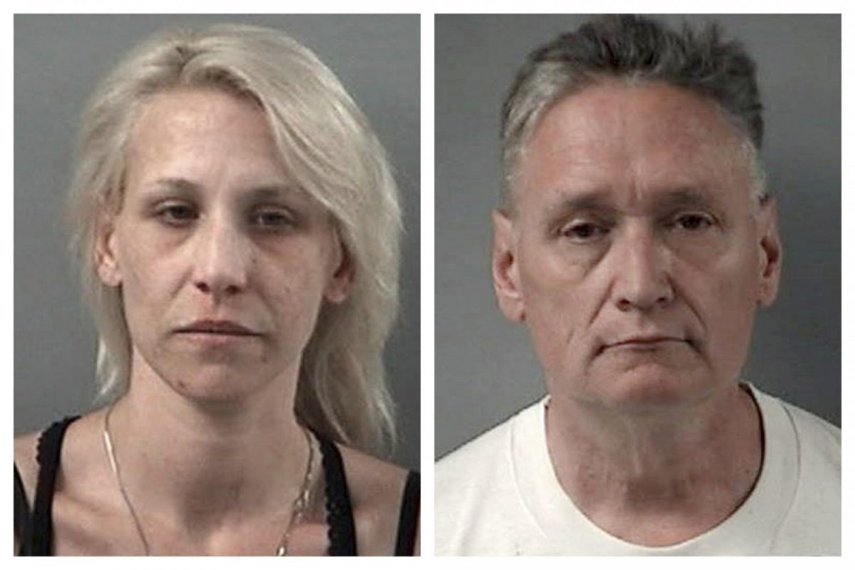 JoAnn Cunningham (L) and her husband Andrew Freund Sr. (R) (Crystal Lake Police Department via AP)