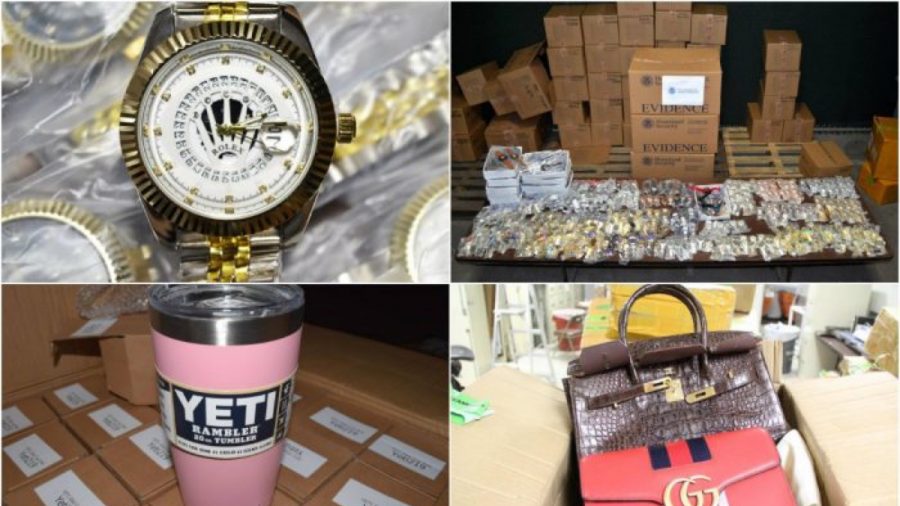 Fake Chinese Goods Seized at US Airport