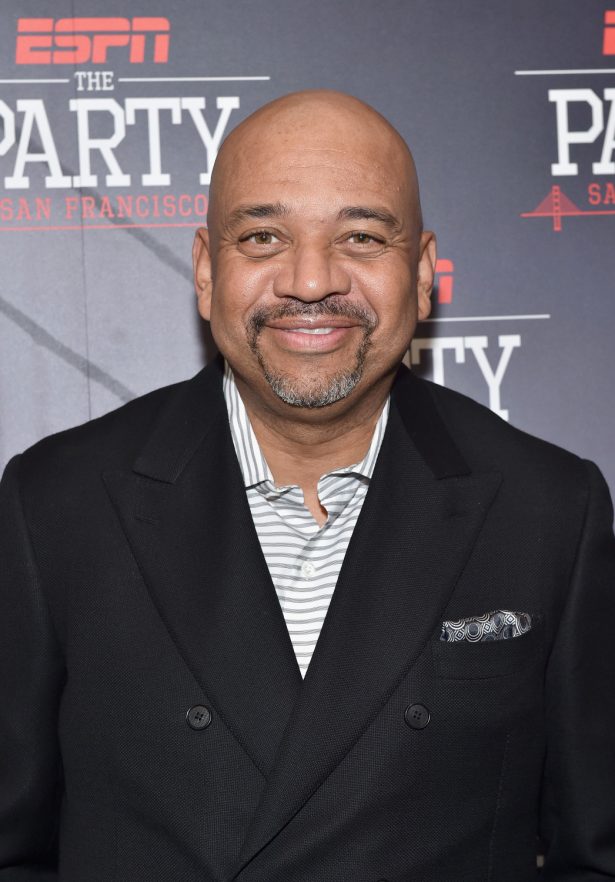 ESPN host Michael Wilbon at ESPN The Party in San Francisco, Calif., on Feb. 5, 2016. (Mike Windle/Getty Images for ESPN)