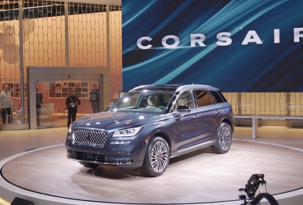 The 2020 Lincoln Corsair, at the New York International Auto Show in N.Y. on April 17, 2019. (Shenghua Sung/NTD)
