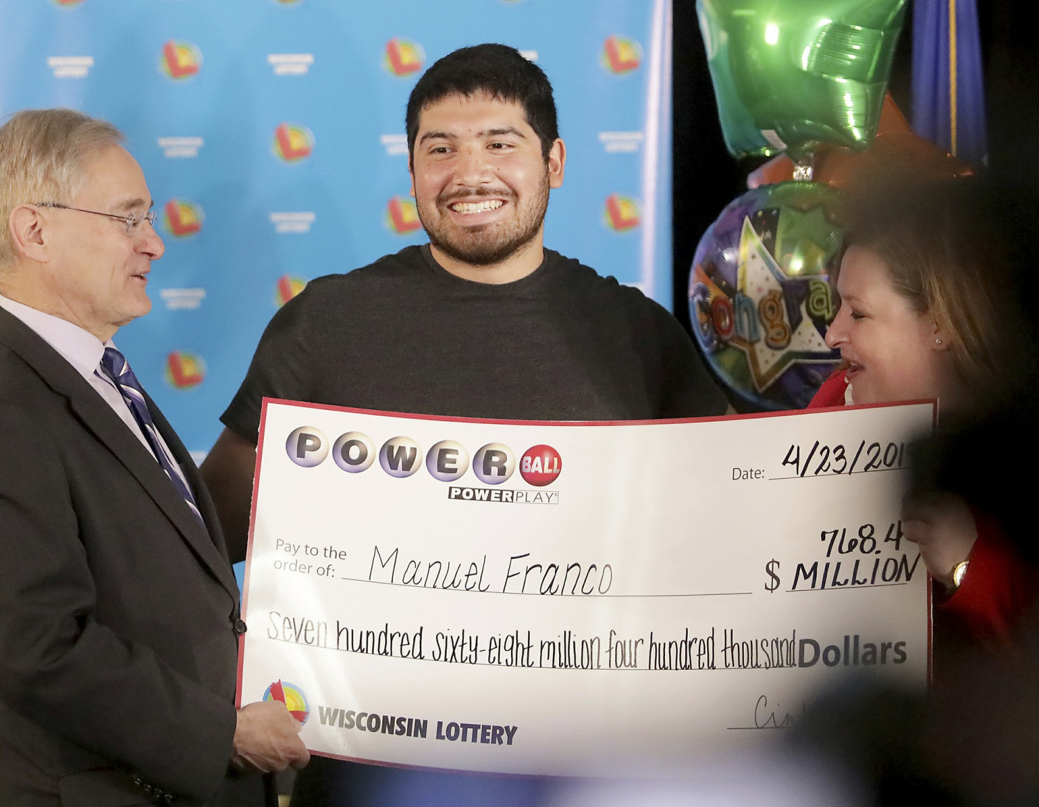 $768M Wisconsin Powerball Winner ‘Pretty Much Felt Lucky’