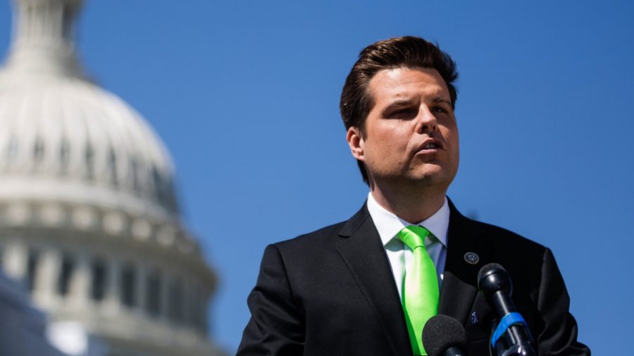 Woman Pleads Guilty to Throwing Drink at Rep. Matt Gaetz, Faces Jail Time