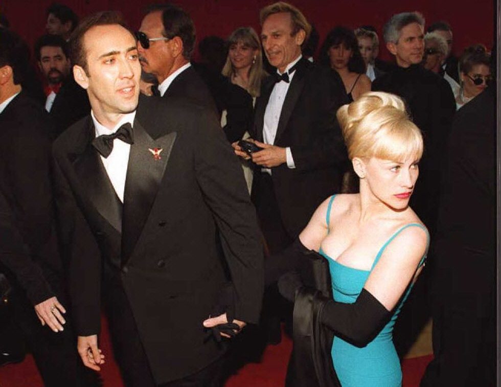 Nicolas Cage and Patricia Arquette