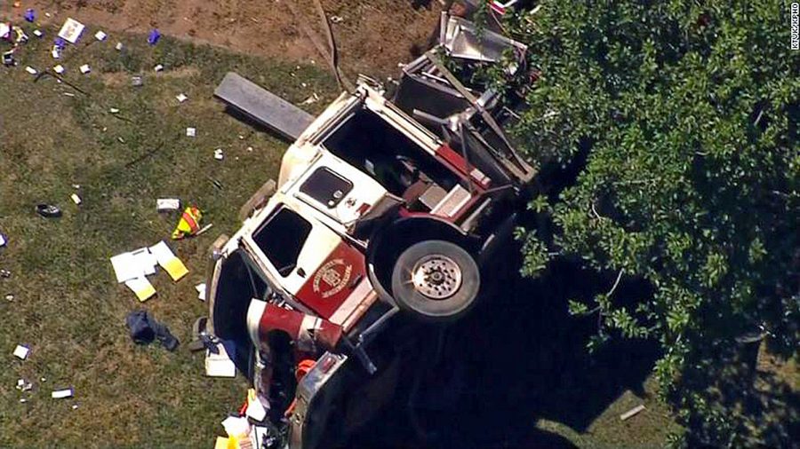 Fire Truck Crash Kills Baby and Parents in Arizona