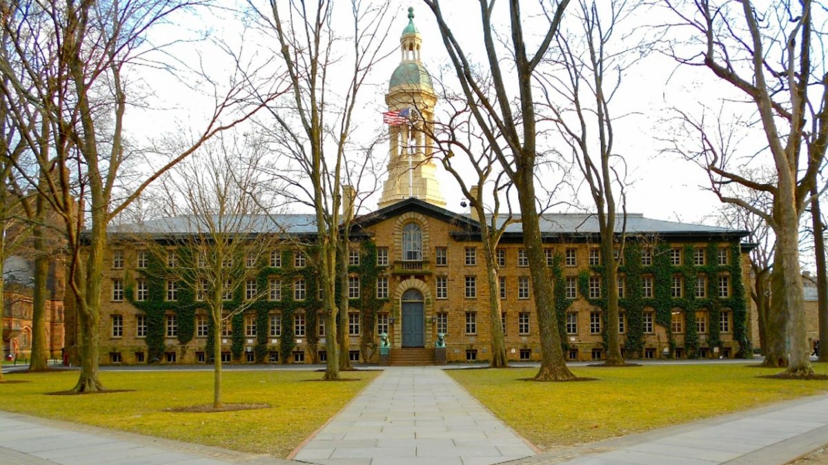 Nassau Hall, Princeton University.