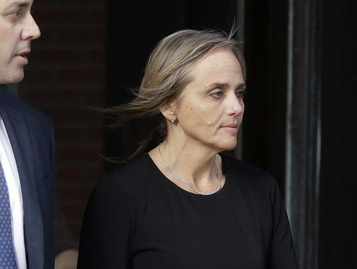 District Court Judge Shelley M. Richmond Joseph departs federal court in Boston, on April 25, 2019. after facing obstruction of justice charges for allegedly helping a man in the country illegally evade immigration officials as he left her Newton, Mass., courthouse after a hearing in 2018. (Steven Senne/AP Photo)