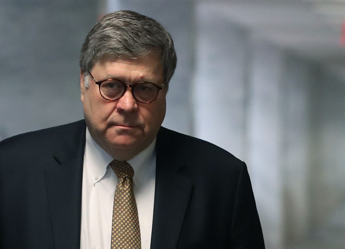 Attorney General nominee William Barr arrives on Capitol Hill