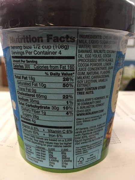 Ben & Jerry’s Chunky Monkey pints may contain undeclared tree nuts including almonds, Brazil nuts, and hazelnuts, Unilever, which owns the brand, said in a recall alert on April 15, 2019. (Unilever)