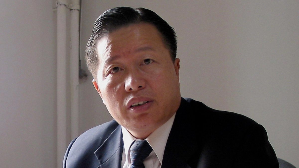 Human rights lawyer Gao Zhisheng in a file photo. (Verna Yu/AFP/Getty Images)