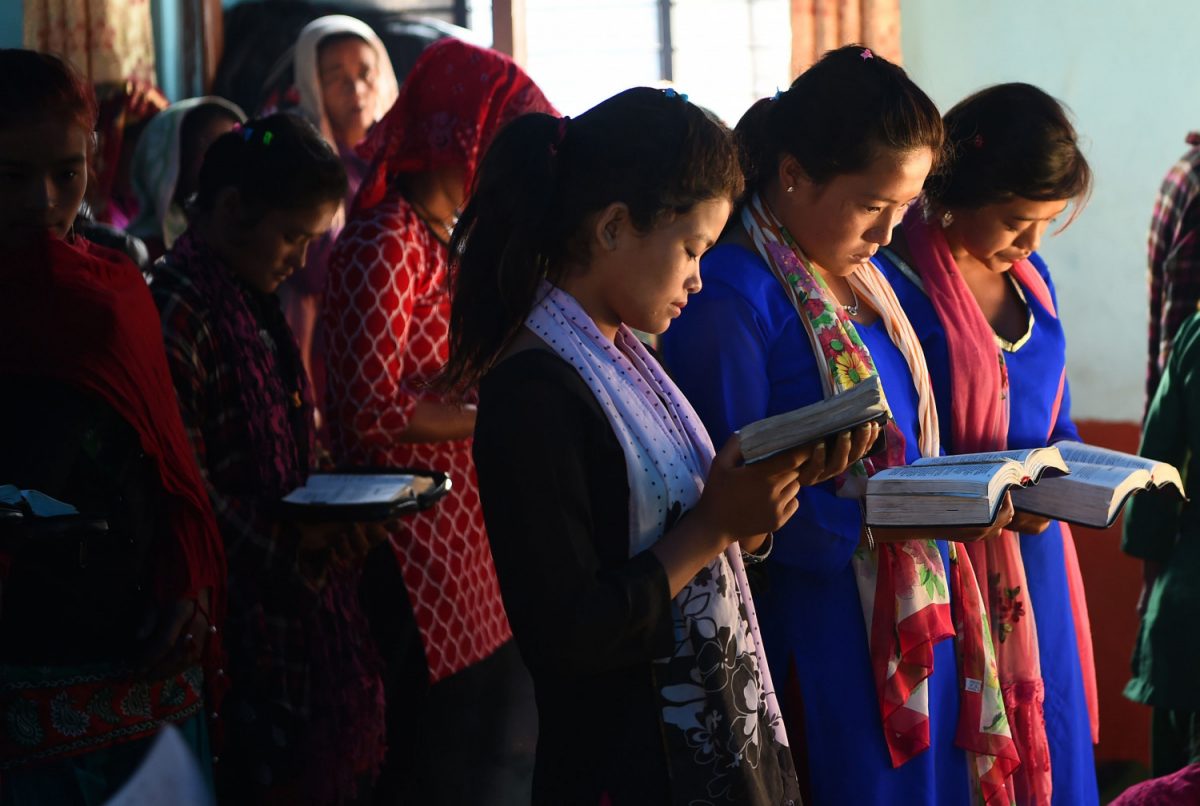 nepal christian in Church