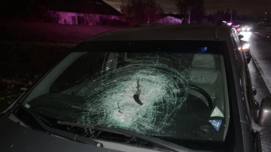 Driver Seriously Injured After Rock Smashes Through Windshield; Police Arrest Two Teens