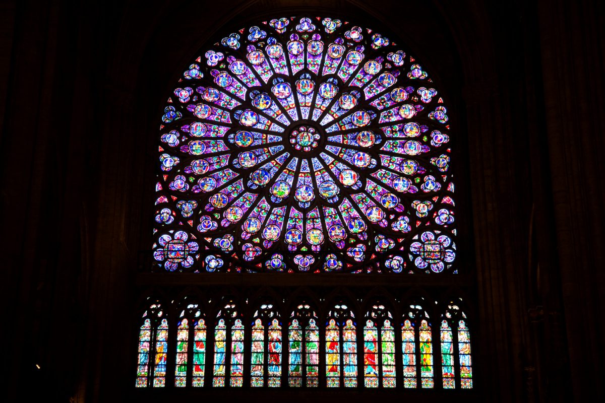 rose window (rosace) of Notre-Dame