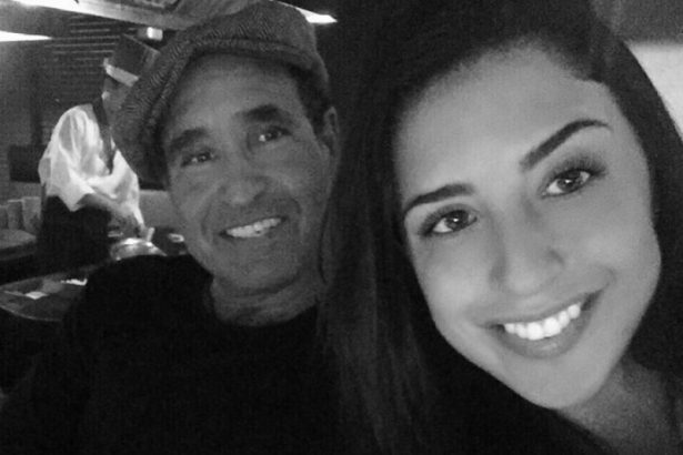 Katrina Vetrano, with her father in an undated file photo. (Karina Vetrano Memorial Reward Fund/GoFundMe)