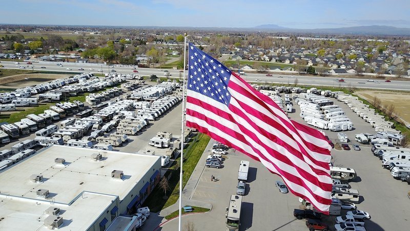 ‘We Will Not Take It Down:’ Lawsuit Over a Large American Flag Hoisted to Pay Tribute to Veterans