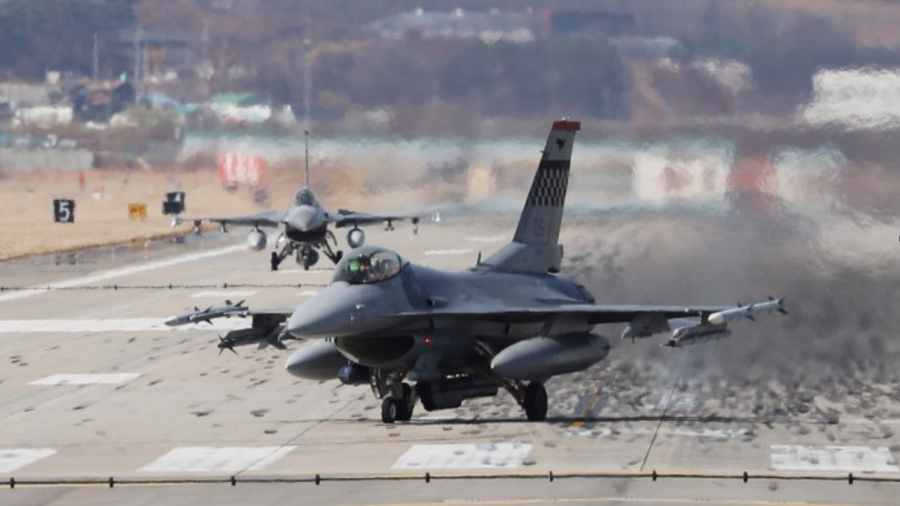 US Fighter Jet Crashes in Waters Off South Korea After ‘In-Flight Emergency’