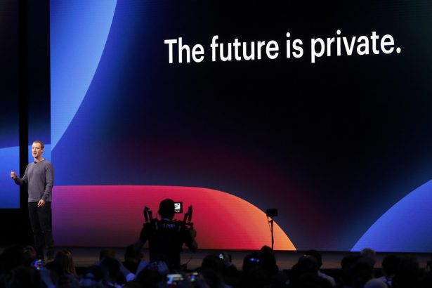 Facebook CEO Mark Zuckerberg during Facebook's annual F8 developers conference in San Jose, Calif. on April 30, 2019. (Stephen Lam/Reuters)