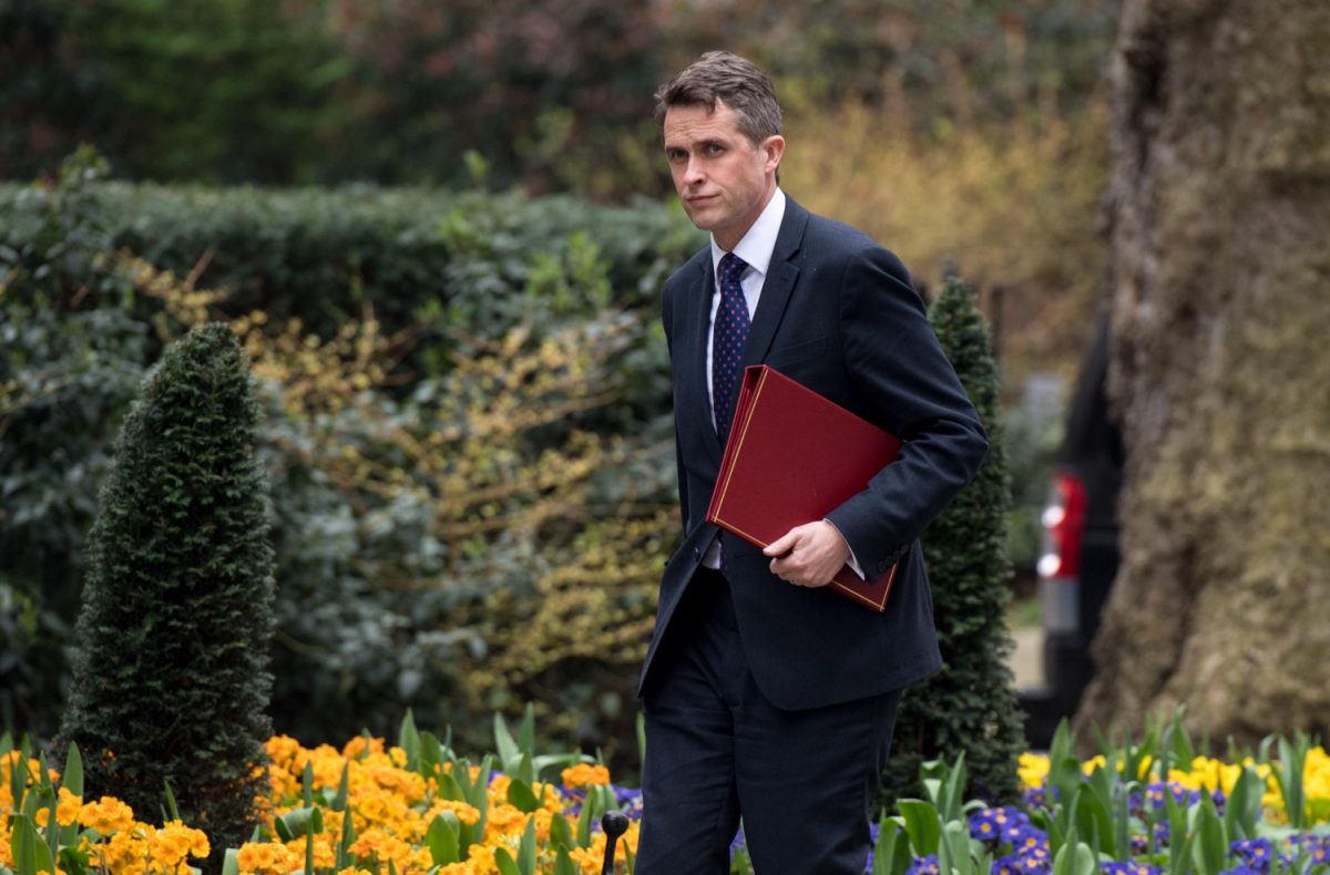 Britain's Defense Secretary Gavin Williamson was fired over the leak about Huawei. (Chris J Ratcliffe/Getty Images)