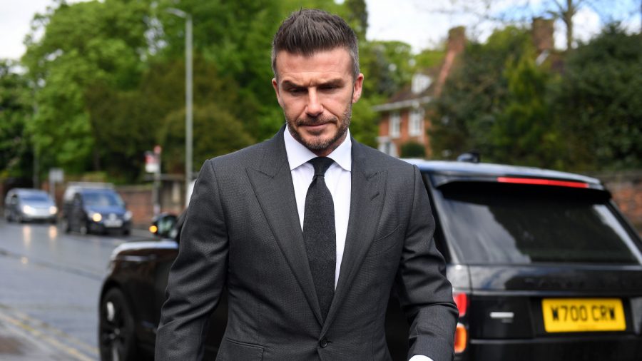 David Beckham Banned for Six Months and Fined: Caught Using His Phone While Driving