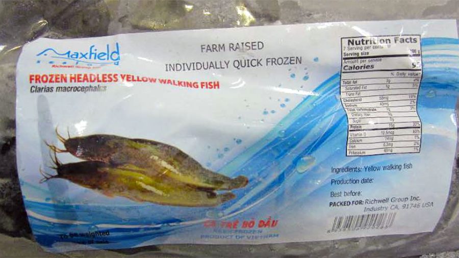160,000 Pounds of Frozen Fish Recalled Over Fears for Food Safety
