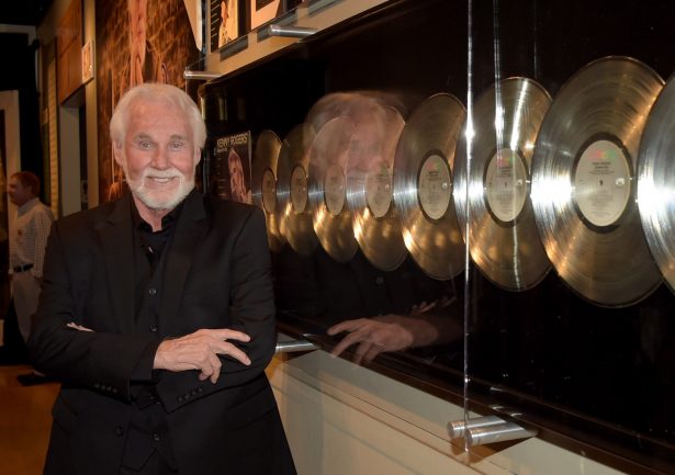 Country Music Hall of Fame member Kenny Rogers at the Country Music Hall of Fame Kenny Rogers Exhibit in Nashville, Tennessee, on Aug. 13, 2014. (Rick Diamond/Getty Images)