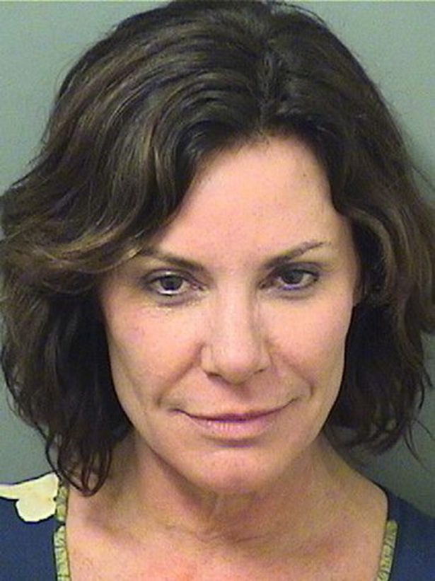 Luann de Lesseps mugshot in Palm Beach, Florida, on Dec. 24, 2017. (Palm Beach County Sheriff's Office/via Getty Images)