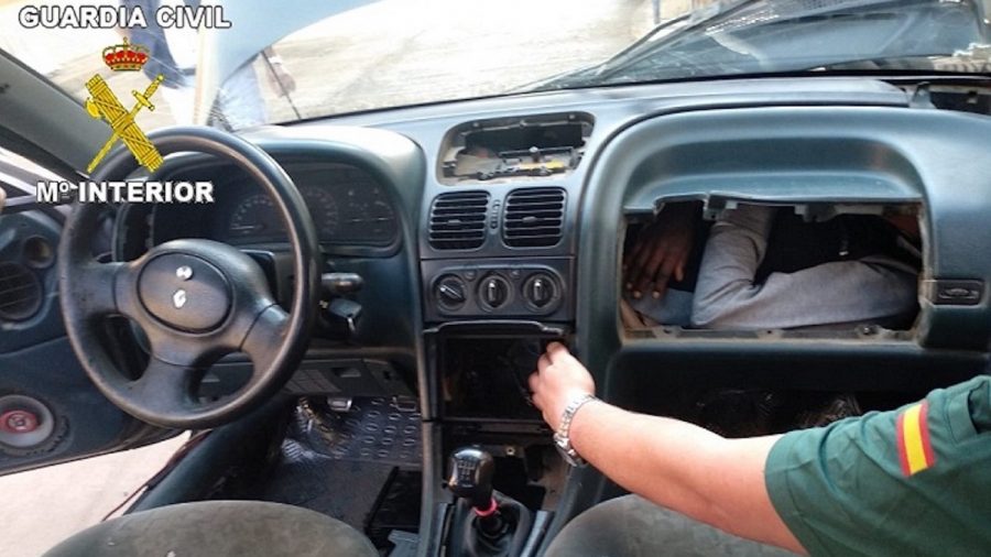 Man Found Crammed Behind Car Glove Box in Bid to Enter Europe