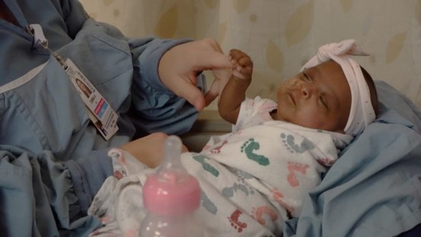 A photo of Saybie at four pounds. (Sharp HealthCare)