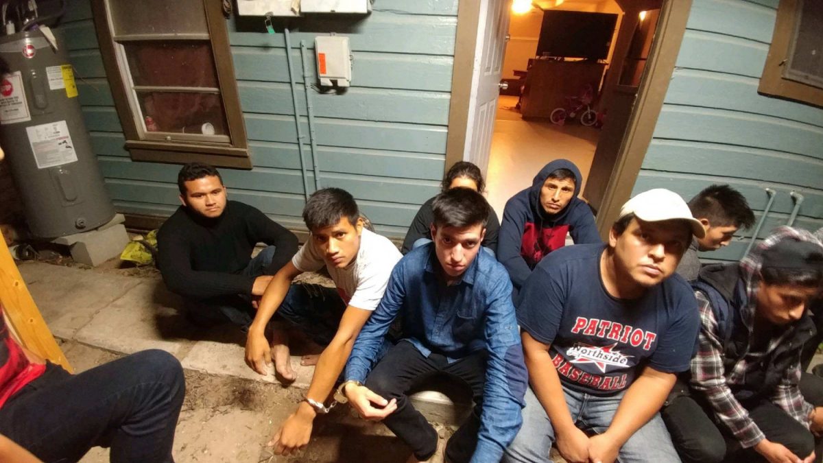 A stash house is discovered in Hidalgo County, Texas. (Courtesy of Hidalgo County Sheriff’s Office)